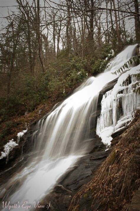 Frozen Cascades Of The Blue Ridge North Carolina Waterfalls Western