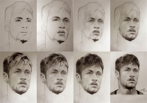 How to draw 3d step by step. 6 Work in steps Graphite PENCILS