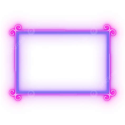 Neon Clipart Png Images Neon Frames Light Neon Glow Png Image For