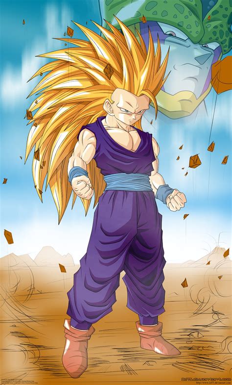 It's a mod in which pokemons are replaced by characters of dragon ball z. DBZ WALLPAPERS: Teen Gohan super saiyan 3
