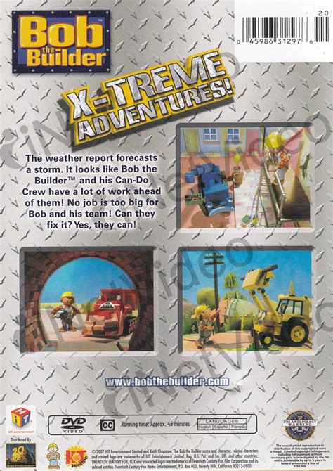 Bob The Builder X Treme Adventures New DVD EBay