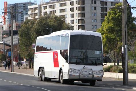 Dysons Bus 845 0651ao On A Bendigo Line Rail Replacement Service Along Irving Street Footscray