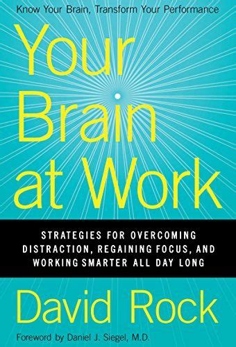 Your Brain At Work Ebook David Rock Books Book