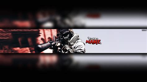 Free Csgo Banner Template 5 By Soax Youtube
