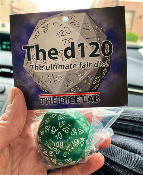 The 120 Sided Die Rofcoursethatsathing