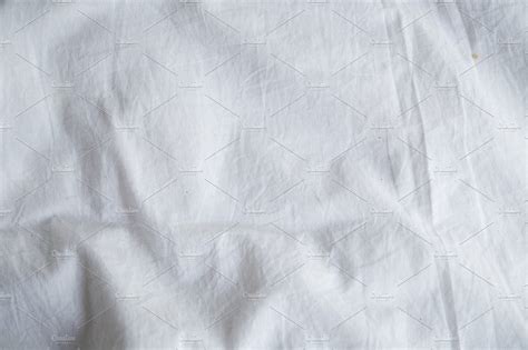 White Bed Sheets Close Up Of Bedding Sheets Background Stock Photos