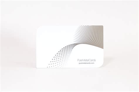 You can order boxes, envelopes and business card sleeves for your vip metal cards customized with your logo, text or other info. Stainless Steel White Business Cards