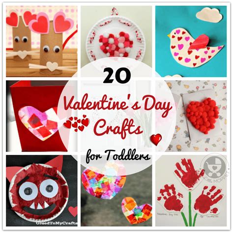 20 Easy Valentines Day Crafts For Toddlers