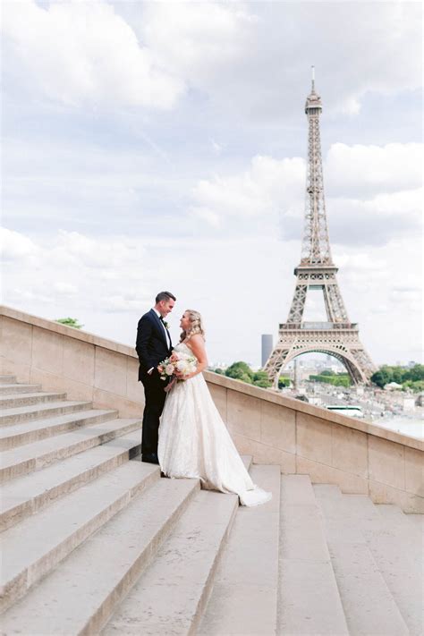 Stunning Eiffel Tower Wedding In The Heart Of Paris Perfete