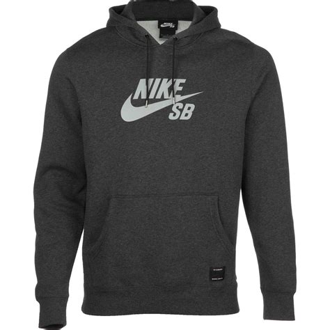 Nike Sb Reflective Icon Pullover Hoodie Mens Clothing