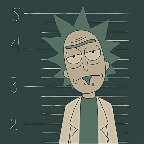 Free Rick Digital Art By Rick And Morty