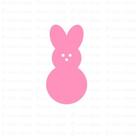 Peep SVG Easter SVG Easter Bunny SVG Svg File Siilhouette