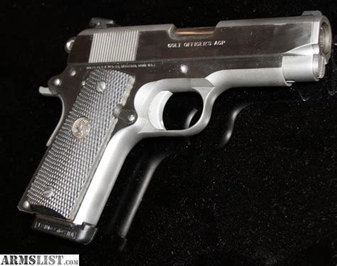 Armslist For Sale Colt 45 Officer Stainless Steel