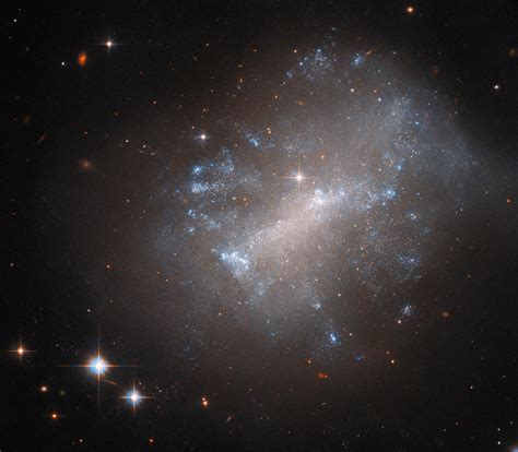 Hubble Captures A Billowing Irregular Galaxy Nasa Science