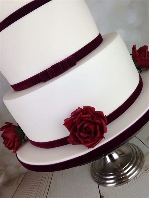Red Velvet Roses Wedding Cake Mel S Amazing Cakes