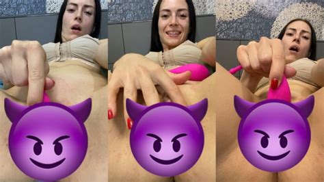 Monica Princess Strip Masturbation With Vibrator Orgasm