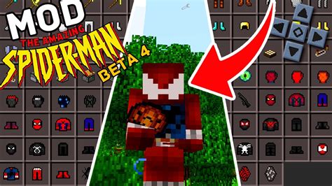 O Melhor Mod The Amazing Spider Man Para Minecraft Pe Minecraft