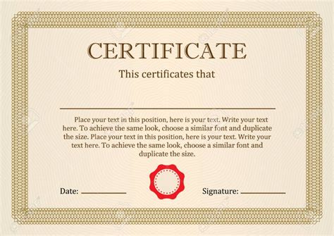 Download Contest Winner Certificate Template For Free Formtemplate