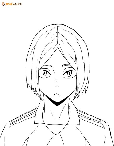 View 10 Anime Coloring Pages Haikyuu Tendou Aboutdrawspaces