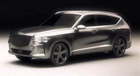 Hyundais Genesis Gv80 Luxury Suv Leaked Online Looks Spectacular