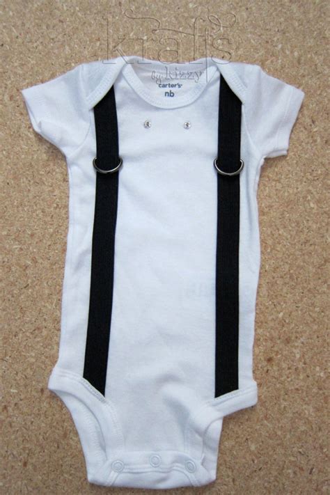 Baby Boy Suspender Outfit And Your Choice Of 1 Geometric Shape