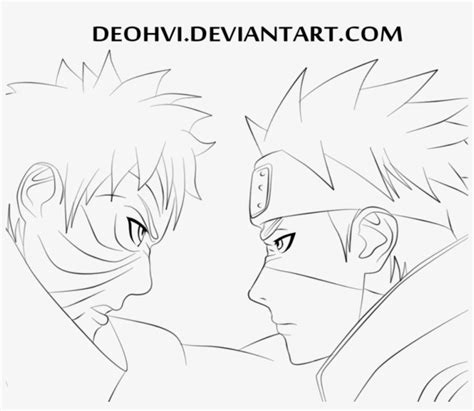Sasuke Easy Kakashi Naruto Drawings