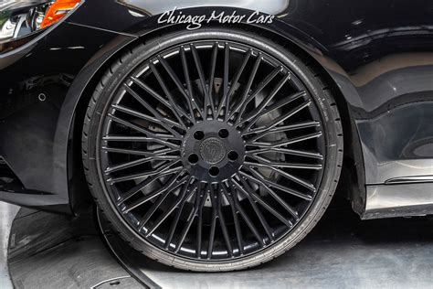 2015 Mercedes Benz S Class S 550 103k Msrp 22 Black Forgiato Wheels Chicago Motor Cars Inc