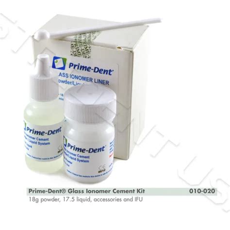 Permanent Glass Ionomer Cement Dental Crown Bridge Veneer Cure