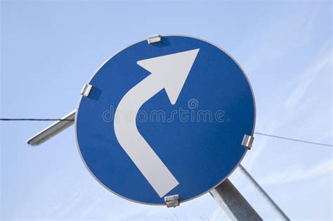One Way Sign Stock Photo Image Of Corner White Direction 88130906