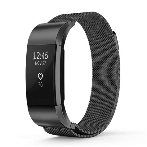Mignova Fitbit Charge 2 Accessories Mignova Magnetic Milanese Loop