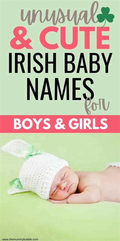 Stunning Irish Baby Names The Mummy Bubble