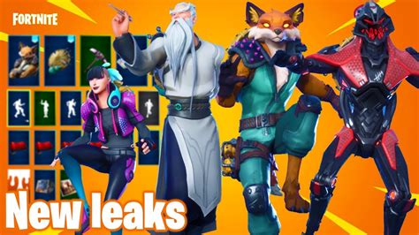 New All Leaked Fortnite Skins And Emotes Freestylefennixshifuvery