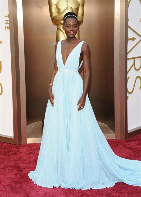 Lupita Nyongo At The 2014 Academy Awards Best Oscars Dresses Worn By