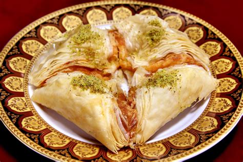 Cream And Cheese Patisserie Royale Baklava Middle Eastern Pastries