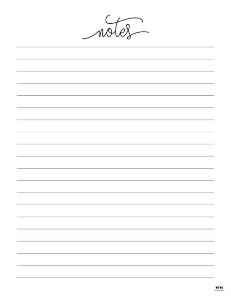 Notes Planner Pages FREE 2023 Planner Pages Printabulls Notes