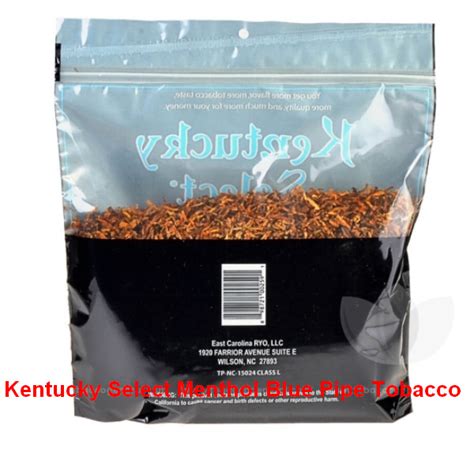 Kentucky Select Menthol Blue Pipe Tobacco