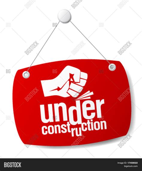 Under Construction Vector And Photo Free Trial Bigstock