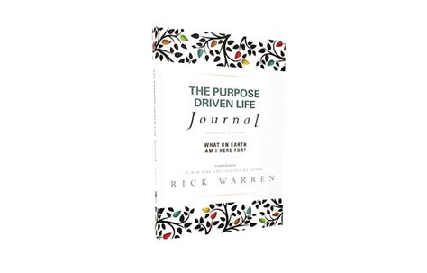 Shop The Word The Purpose Driven Life Journal 10th Anniversary What