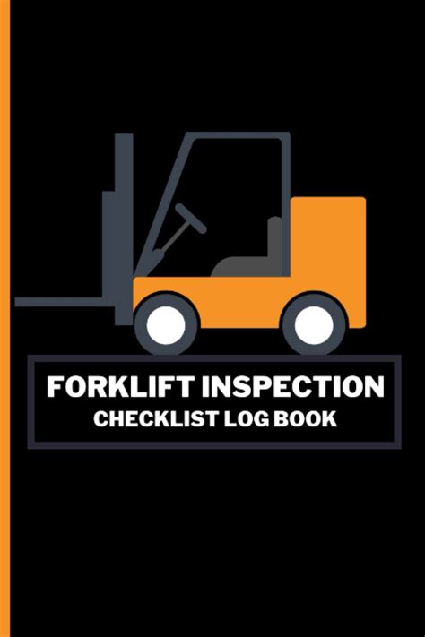 Buy Forklift Inspection Checklist Log Book Forklift Operator Daily