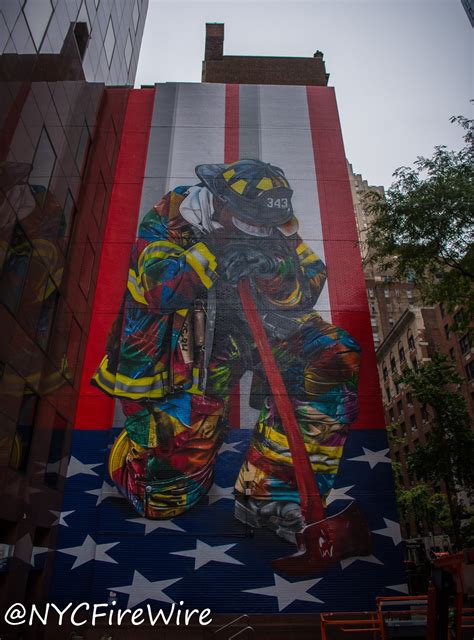 NYC Fire Wire - The mural at East 49th St & 3rd Ave is... | Facebook