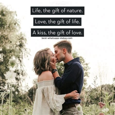 50 Kissing Whatsapp Quotes Best Couple Friendly Status On Kiss