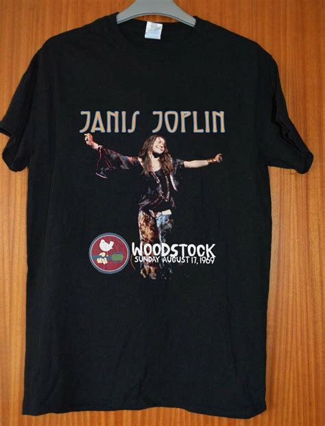 Band Tees Janis Joplin Woodstock 1969 New T Shirt Grailed