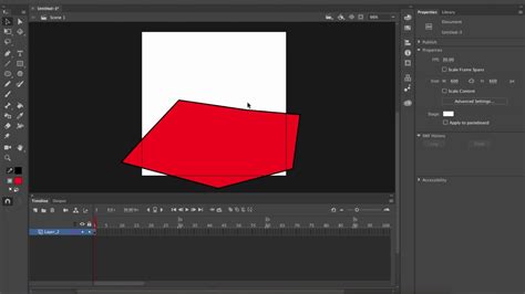 Adobe Animate How To Change Fill Colour Youtube