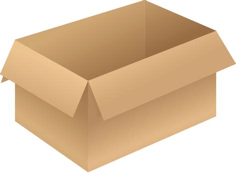 Download Box Png Package Box Carton Square Box Clipart Free