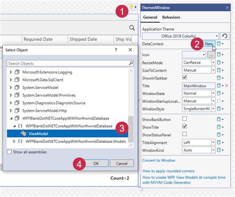 Lesson Add A Gridcontrol To A Project And Bind It To Data Wpf Controls Devexpress