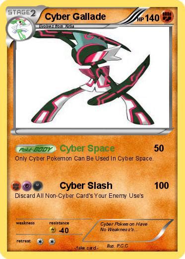 Pokémon Cyber Gallade Cyber Space My Pokemon Card