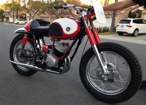 Yamaha Ascot Scrambler Yds Factory Racer 1965 Restored With Documents