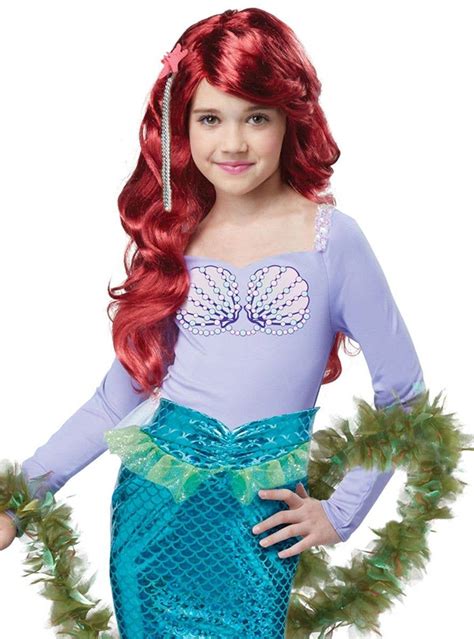Magical Mermaid Girls Costume Mermaid Kids Fancy Dress Costume