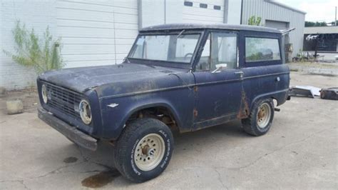 1967 Ford Bronco Project 289 Engine 3spd Trans