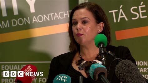 Sinn Féin leader tells dissidents to pack up and disband BBC News